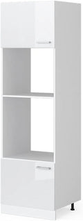 Vicco Magnetronkast 'R-Line', Wit Hoogglans, 60 cm