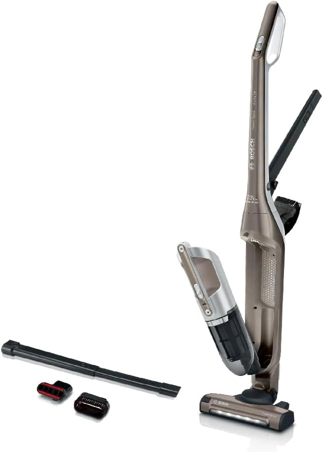 Bosch Flexxo Gen2 Serie 4, 2-in-1 snoerloze en zakloze steelstofzuiger met handstofzuiger, geïntegreerde accessoires, 23 Vmax accu