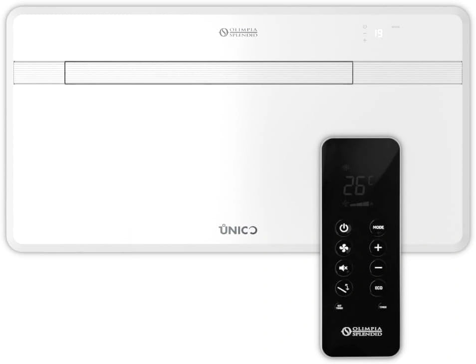 Olimpia Splendid Unico Evo 20 HP Pvan, Airconditioner zonder Buitenunit, Airco met Warmtepomp, Geïntegreerde WiFi, Koel- en Verwarmingsfunctie