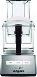 Magimix 148399 CS 5200 XL keukenmachine, mat chroom, zilver