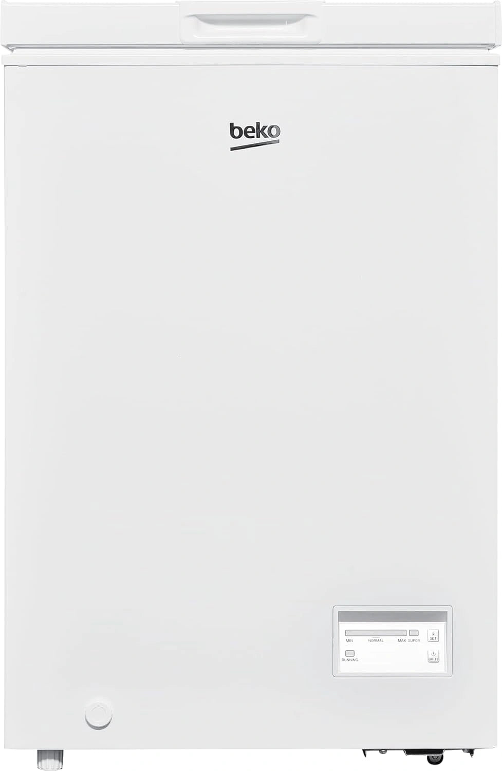 Vrijstaande vriezer Beko CF100WN, zilver