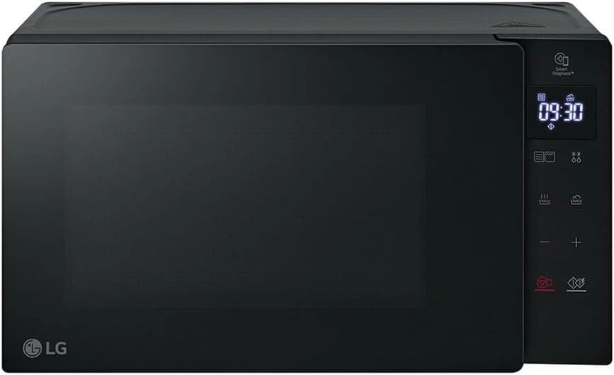 LG MH6032GAS magnetron met grill, 20 l en 700 W, EasyClean-technologie, sneller koken, behoudt smaak en voedingsstoffen, zwart