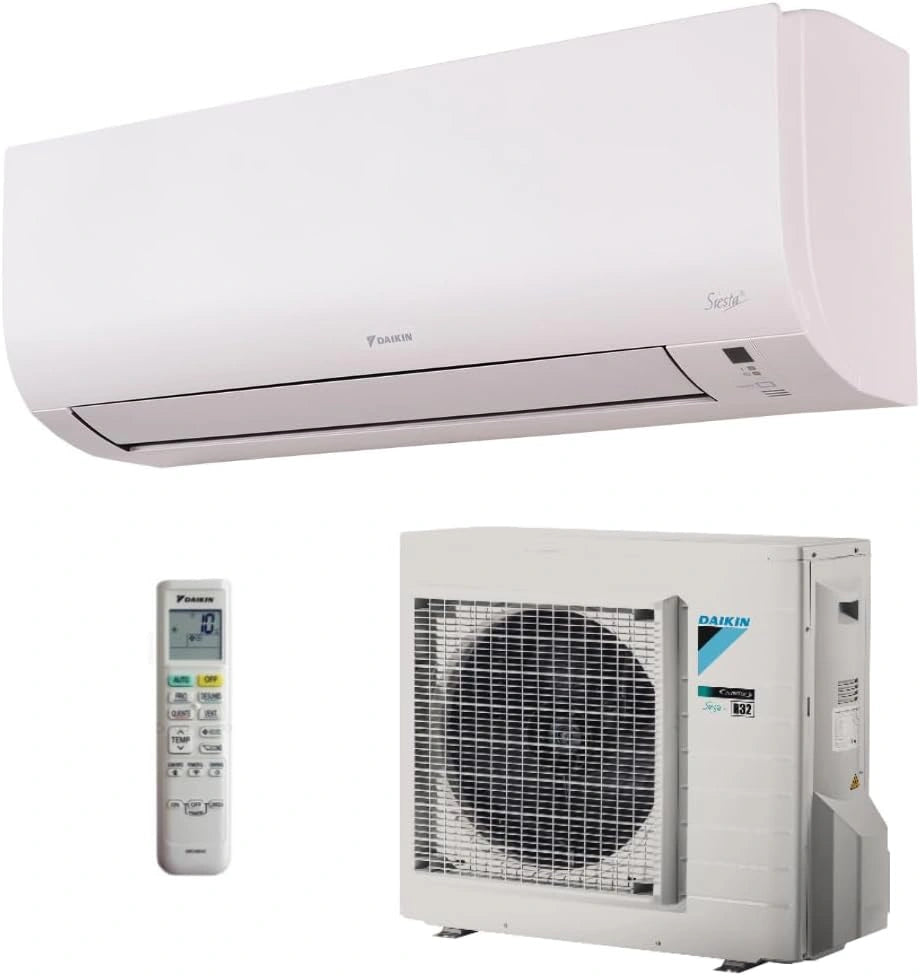DAIKIN ATXD35A ARXD35A Airconditioner, 12.000 BTU, A+++, R32, wifi, 3D 2023, zilver