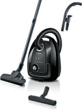 Bosch Serie 4 stofzuiger met zak, compact, lichtgewicht, XL stofzak met 4 l inhoud, actieradius van 10 m, PureAir hygiënisch filter, Made in Germany