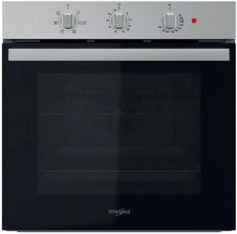 Whirlpool, Inbouwoven OMR35HR0X (multifunctioneel), zwart