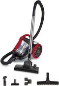 Polti Forzaspira C110_Plus Stofzuiger zonder zak, met cicloontechnologie, HEPA-filter, 80 dB, 4 filterfasen, zwart