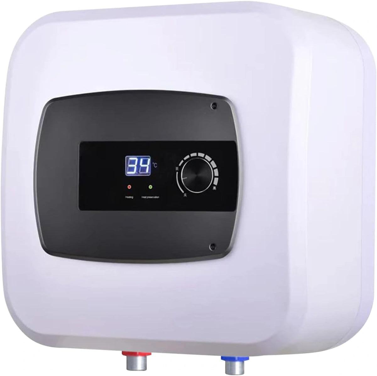 Elektrische warmwaterboiler 15 liter, 1500W warmwaterboiler, wit