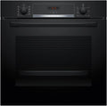 Bosch HBA514BB3, Serie 4, inbouwoven, 60 x 60 cm, led-scherm-bediening, hydrolytische reinigingshulp