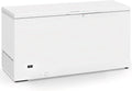 MBH, Industriële vrieskist 160 cm, 439 liter met klapdeksel. Horizontale professionele vriezer voor bar, restaurant en Horeca., zilver