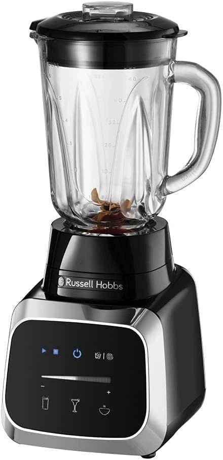 Russell Hobbs mixer [Automatische Mix-Technologie, Past Snelheid & Vermogen Zelf Aan] Sensigence Glazen mixer (1,5 L, Soep, Smoothie