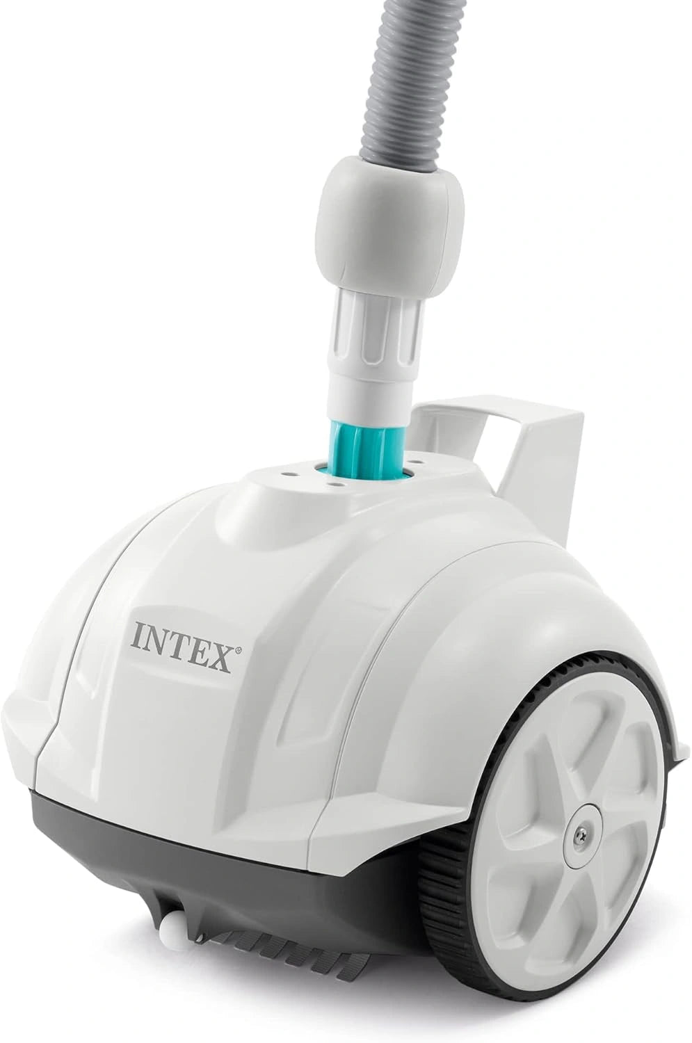 Intex 28007E ZX50 Zuigzijde bovengronds automatische vacuümzwembadreiniger: Voor kleinere zwembaden, reinigt de zwembadbodem, verwijdert vuil