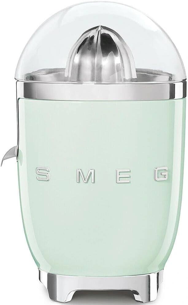 Smeg CJF11PGEU Zitruspresse Pastellgrün, wit