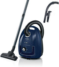 Bosch BGL38BU1 Stofzuiger 600W Blauw, Serie 4, Hygiënefilter, 79 dB, 7m Snoerlengte, Inclusief Accessoires