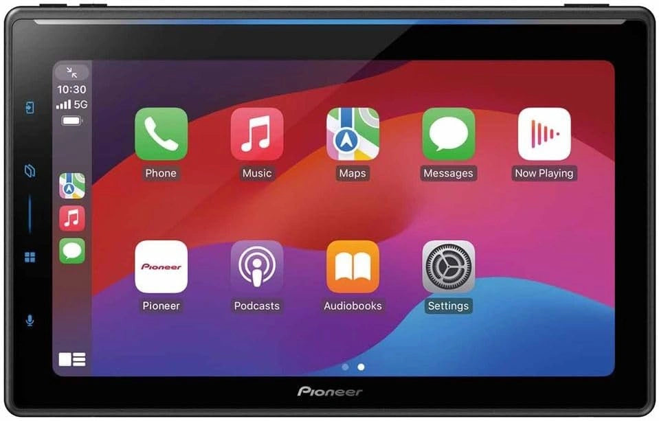 Pioneer SPH-EVO107DAB-UNI, 1-DIN mediacenter en navigatieapparaat, capacitief 10,1' aanraakscherm, met Wi-Fi, Bluetooth, Apple CarPlay