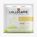 Caffè Lollo 150 koffiepads, ESE 44 mm, filterpapier, goudmix, compatibel met ESE-pad-machines, Coffee Diem, wit