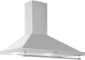 Klarstein Afzuigkap 90cm, afzuigkap met LED's, krachtige afzuigkap stil, 591,5 m³/h luchtstroom, wandkap met aluminium vetfilter & 3 standen