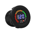 Voltmeter 12 V auto + 12 V spanningsweergave 12 V digitale voltmeter met led-scherm waterdichte voltmeter voor boot voertuig motorfiets vrachtwagen