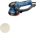 Bosch Professional excenterschuurmachine GET 55-125 (550W, onbelast toerental: 3300-7800 min-1, schuurplateau,1x schuurblad, beschermring