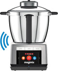 Magimix 18913 multifunctionele kooktoestel, chroom, zwart