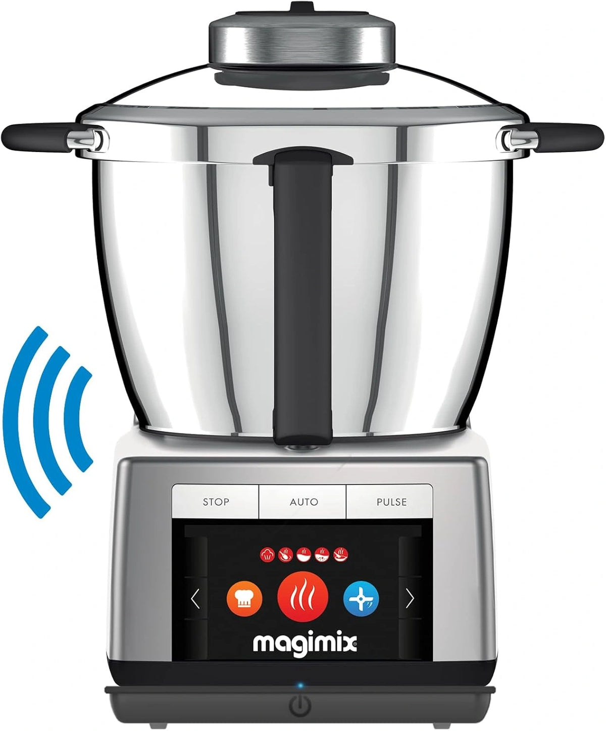 Magimix 18913 multifunctionele kooktoestel, chroom, zwart