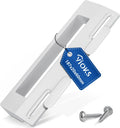 VIOKS Deurgreep koelkast handvat universeel 187 mm voor 90-172 mm zand, zilver