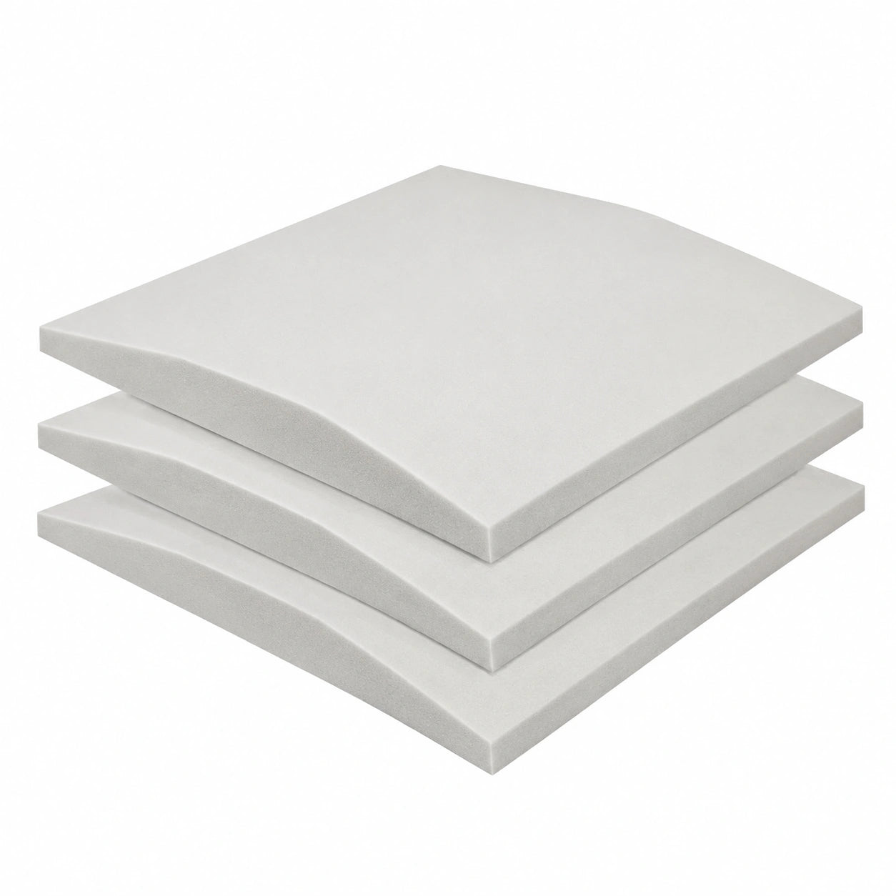 LIROPAU Sofakissen-Unterstützung aus Schaumstoff, 50 x 50 x 5 cm, Hochdichter Reparaturschaum für Sofa, Couch, Sessel