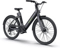 XBird Urban City-Bike C6F Connect Met Diefstalbeveiliging APP, bruin/zwart