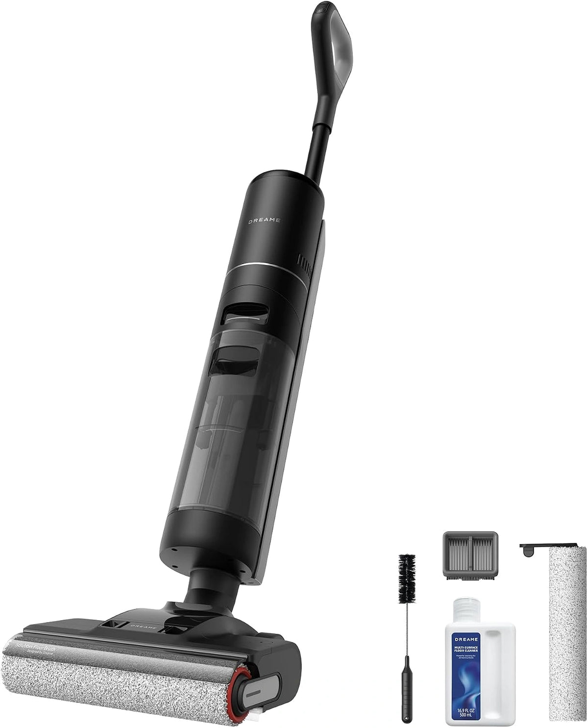 DREAME H12 Pro Ultra nat- en droogstofzuiger, 16.000 Pa kracht, 60°C wassen, wit