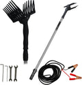 Crisalide Elektrische olijvenschudder, 140 W, met telescoopstang van aluminium, 210-295 cm, kabel 15 m, motor 12 V, oogst 80 kg/u
