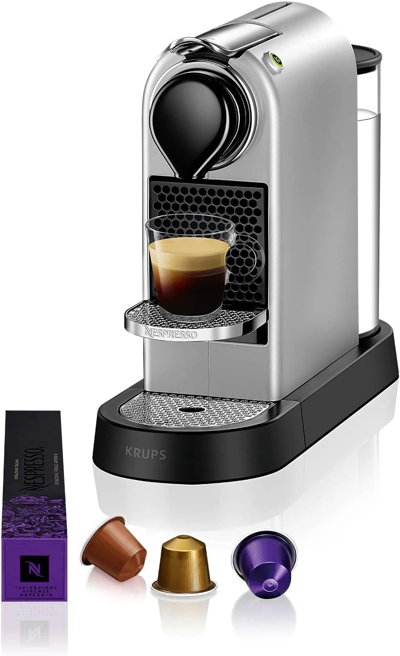 Nespresso CitiZ by Krups, Original koffiemachine, XN741B, Zilver