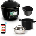 Moulinex Cookeo Touch Wifi Smart multikoker hoge druk + taartvorm 18 cm, zwart