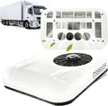 Dakairco voor campers, stille airco, dakairco voor campers, vrachtwagens, caravans, bestelwagens, tractoren wit-24V
