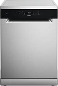 Whirlpool WH4FFA14BN6X, Vaatwasser, vrijstaand, 14 cijfers, energieklasse A, 6. Sinn, Multizone, derde mand, NaturalDry, verstelbare mand