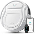 Lefant Robotstofzuiger, robotstofzuiger, dun, stil, verbonden met wifi/Alexa/app, 3 zuigmodi, programmeerbaar, ideaal voor dierenharen, tapijten