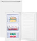 Beko FS166020 Mini-vriezer, 65 liter, staal, wit