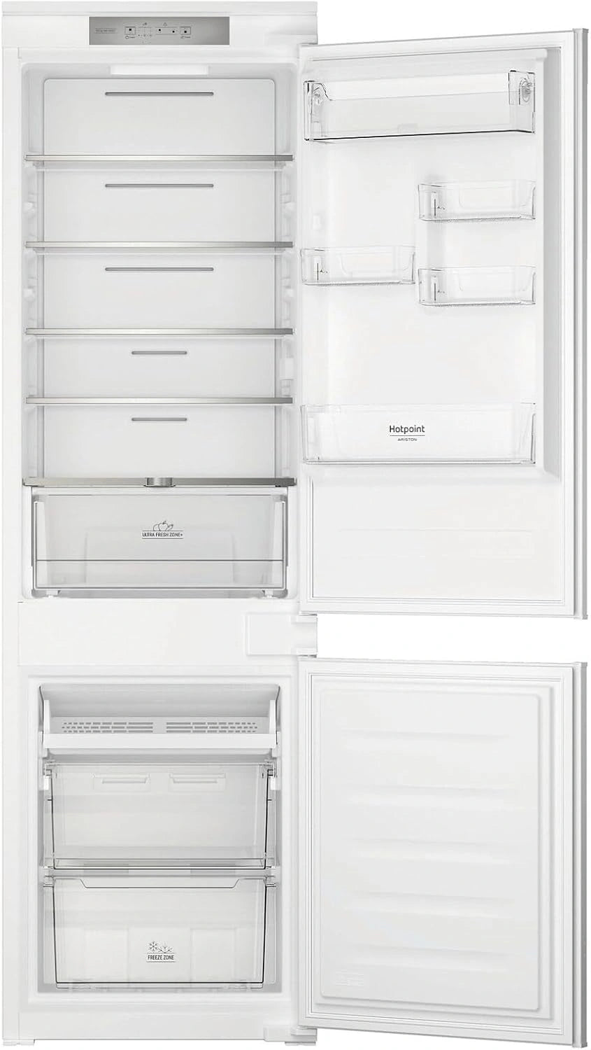 Frigorifero incasso Hotpoint HAC18 T312, zilver/wit