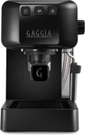 Gaggia EG2109 zwart Handmatige espressomachine, gemalen of pads, POD-systeem voor romige espresso's met pads, automatische voorzetfunctie