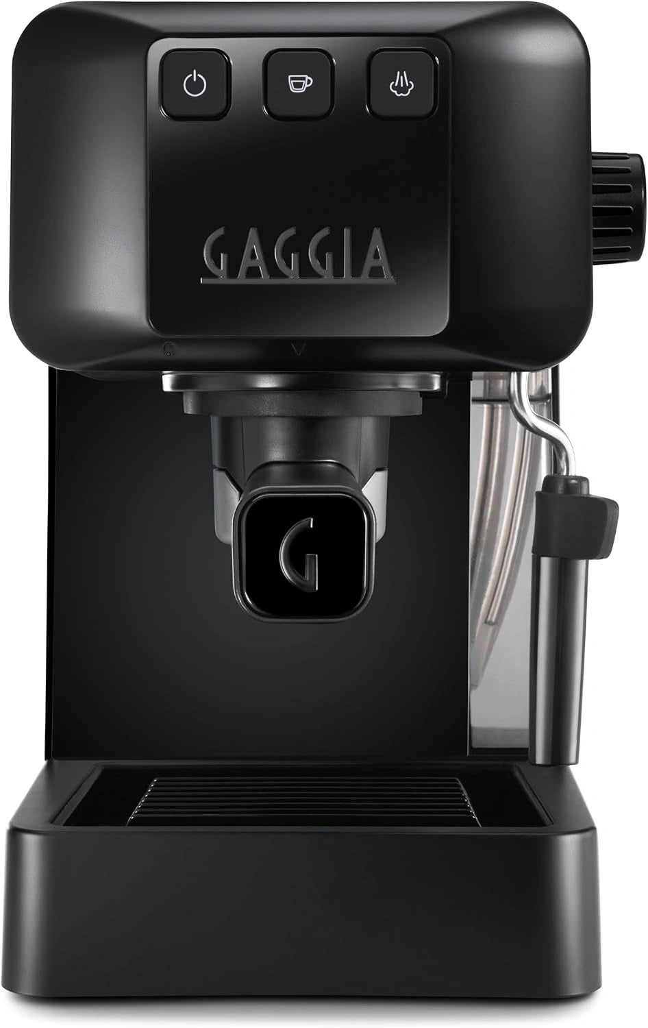 Gaggia EG2109 zwart Handmatige espressomachine, gemalen of pads, POD-systeem voor romige espresso's met pads, automatische voorzetfunctie