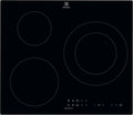 Electrolux LIT60336 Inductiekookplaat, 3 zones, timer, touch-bediening, zwart, 60 cm