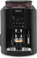 Krups Essential YY8135FD koffiezetapparaat met bonenmaler en espresso, wit