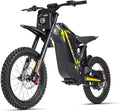 V9 Ultra Elektrische fiets met accu 48 V en 60 km, off-road elektrisch voertuig met 17 inch wielen en aluminium frame