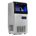 LIFEZEAL Professionele ijsmachine, 50 kg/24 uur, reserve 11 kg, wit