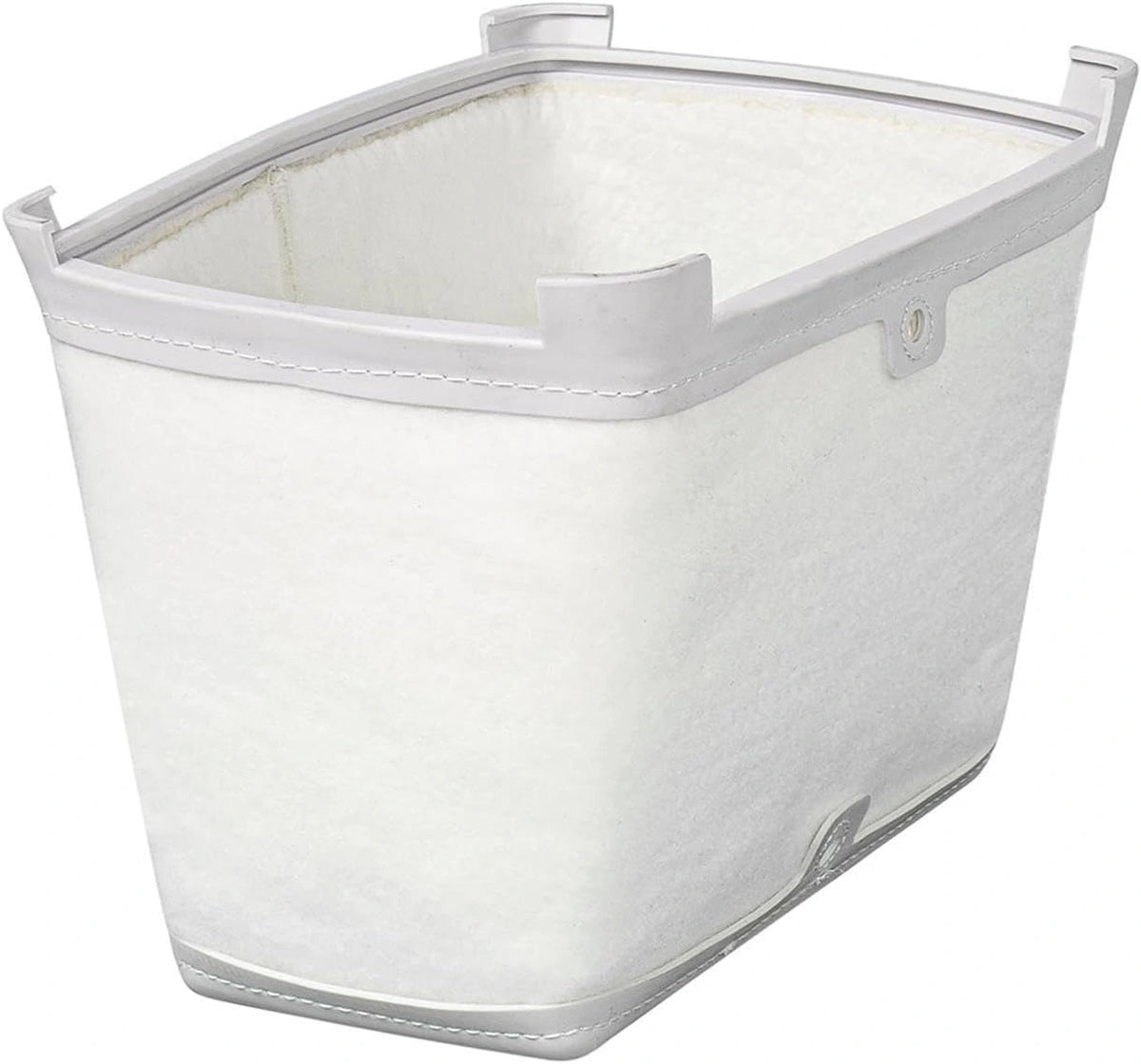 Ultrafijne filtermand, compatibel met Aiper Scuba S1, zilver/wit