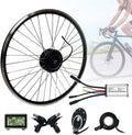 Voornaaf motorset, 36 V, 48 V, 250 W, 350 W, 500 W, 1000 W, 1500 W, e-bike, ombouwsets, voorwiel 20-700 C, ombouwset voor elektrische fiets