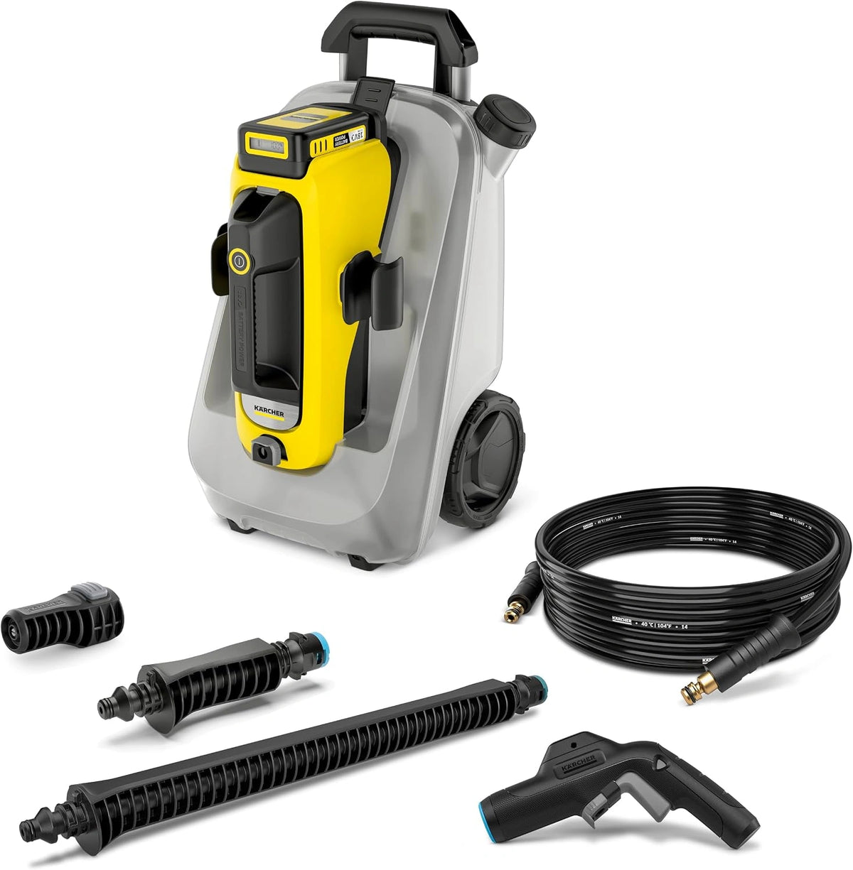 Kärcher Mobiele buitenreiniger OC 6-18 Premium accuset, doorstroomhoeveelheid 200 l/u, gewicht 5,7 kg, watertank 12 l, uitneembare lithium-ion-accu