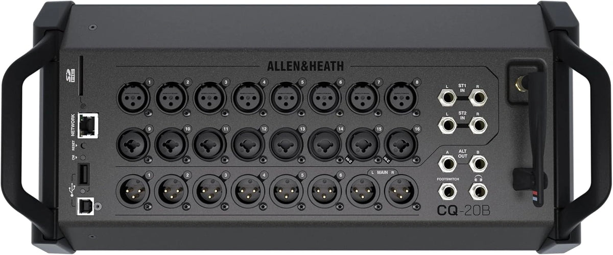 Allen & Heath CQ20B, Digitale mixer, zwart