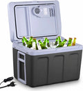 Arebos 40 liter koelbox, zilver