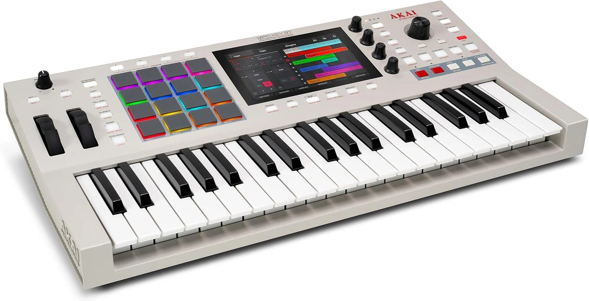 Akai Professional MPC Key 37 G2 Standalone Productiekeyboard Nieuwe Gen, zilver