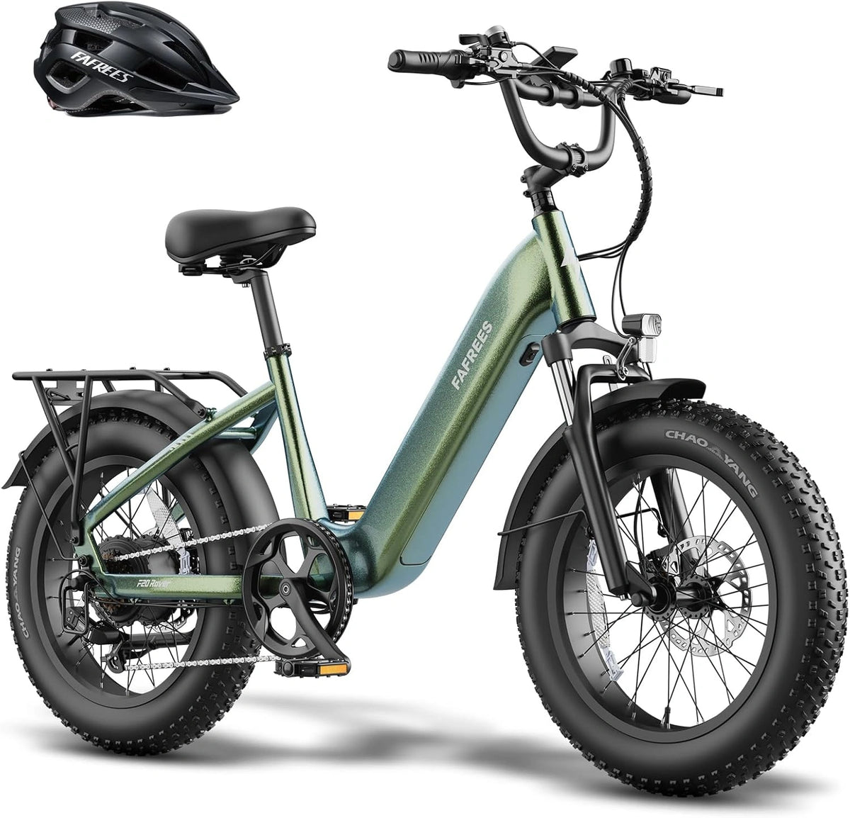 Fafrees F20 Rover E Bike Fatbike 20 inch voor volwassenen Pedelec 20 Ah 48 V [officieel] heren e-bike dames 25 km/u, elektrische fiets 250 W
