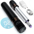 YOUSHARES Insuline-koeltas, mini-koelkast, koelfles, insulinepen, reizen, actieve koeling 2-8 °C, 3 snelheden, USB-C, compact (1 pen), zwart